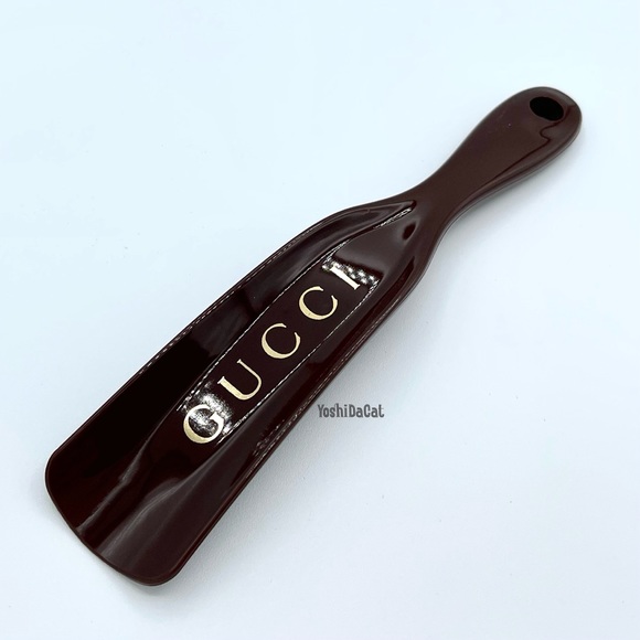 ✨ HOST PICK💕 Gucci Dark Brown Shoehorn, EUC, Authentic - Picture 2 of 6